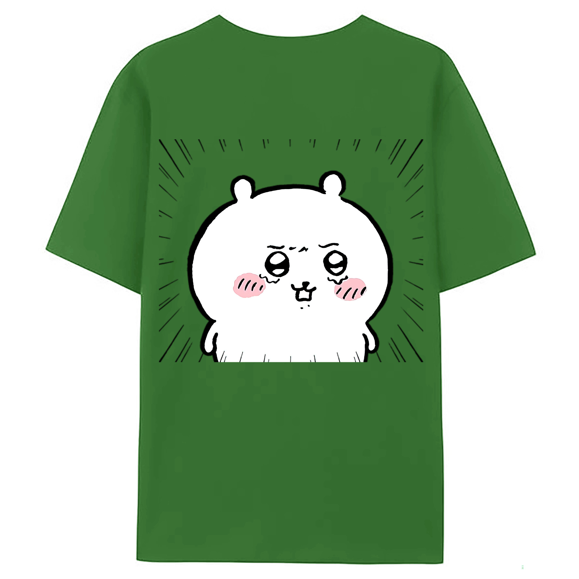（画像用） ちいかわ ちいかわ Chii-kawa chiikawa レディース半袖Tシャツ(バックプリント)